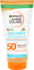 Молочко солнцезащитное GARNIER Ambre Solaire Эксперт Защита, увлажняющее, водостойкое, для детской чувствительной кожи SPF50+, 175мл - фото 0