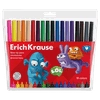 Фломастеры ERICHKRAUSE Jolly Friends Super Washable, 18 цветов, Арт. 61832 - фото 1