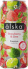 Сидр ALSKA фруктовый со вкусом клубники и лайма 4,0%, 0.44л - фото 2
