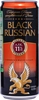 Напиток спиртной ЧЕРНЫЙ РУССКИЙ особый с коньяком и вкусом миндаля газированный 11,0%, 0.33л - фото 0