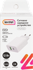 Сетевое зарядное устройство LENTEL 12Вт, USB/Type-C, Арт. MUFS22 - фото 0