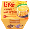 Панна-котта ЛЕНТА LIFE Манго, маракуйя, апельсин 13,7%, без змж, 160г - фото 0