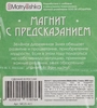 Магнит IMATRYOSHKA Символ 2025 года со стирающимся скретч слоем, с предсказанием, в ассортименте, Арт. МС25-АСС - фото undefined