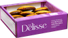 Печенье бисквитное DELISSE со вкусом апельсина, с кондитерской глазурью, 300г - фото 1