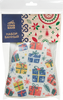 Набор для бани и сауны ГЛАВБАНЯ Новогодний, шапка и коврик, Арт. Б32404 - фото undefined