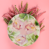 Доска разделочная HOMECLUB Blossom, круглая 20см, жаропрочное стекло, Арт. OX-BS4 - фото undefined
