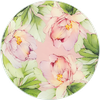 Доска разделочная HOMECLUB Blossom, круглая 20см, жаропрочное стекло, Арт. OX-BS4 - фото undefined