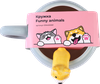 Кружка HOMECLUB Funny animals 350мл, керамика, Арт. EN400061 - фото undefined