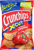 Чипсы картофельные LORENZ Crunchips X-Cut, рифленые со вкусом паприки, 130г - фото 0