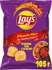 Чипсы картофельные LAY'S со вкусом огненное Тако с Сальсой, 105г - фото 0