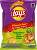 Чипсы картофельные LAY'S Рифленые со вкусом острая креветка с васаби, 105г - фото 1