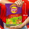 Чипсы картофельные LAY'S Рифленые со вкусом острая креветка с васаби, 105г - фото 2
