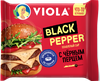 Сыр плавленый VIOLA Black Pepper с черным перцем 45%, без змж, 140г - фото 0