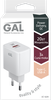 Сетевое зарядное устройство GAL PD 20Вт + QC3.0, Арт. UC-5229 - фото 0