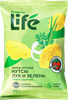 Чипсы нутовые ЛЕНТА LIFE Лук и зелень, 50г - фото 0