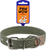 Ошейник для собак PAW WOW брезентовый 44-60см, хаки - фото undefined