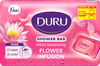 Мыло твердое для душа DURU Fresh sensation Цветочное наслаждение, 150г - фото 0