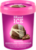 Мороженое BRAND ICE Чизкейк шоколадно-ванильный, с ароматом чизкейка с кремовой начинкой, без змж, пластиковый стакан, 250г - фото 0