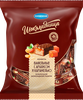 Конфеты вафельные ШОКОЛАДНИЦА с арахисом и карамелью, в молочной шоколадной глазури, 200г - фото 0