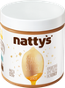 Паста арахисовая NATTYS Crunchy с кусочками арахиса и медом, 250г - фото 1