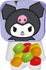 Драже KUROMI My melody со вкусом фруктового ассорти, 7г - фото 0