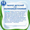 Творог АГУША Малиновый пломбир фруктовый 3,9% без змж - фото undefined