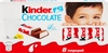 Шоколад KINDER Chocolate с молочной начинкой, 8х12,5г - фото 0