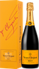 Вино игристое VEUVE CLICQUOT Понсардин выдержанное белое брют, 0.75л - фото 0