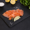 Лосось Атлантический слабосоленый ЛЕНТА FRESH филе (нарезка), весовой - фото 2