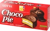 Печенье LOTTE Choco Pie бисквитное в шоколадной глазури, 6х28г - фото 3