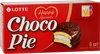 Печенье LOTTE Choco Pie бисквитное в шоколадной глазури, 6х28г - фото 2