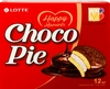 Печенье LOTTE Choco Pie бисквитное в шоколадной глазури, 12х28г - фото 0