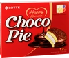 Печенье LOTTE Choco Pie бисквитное в шоколадной глазури, 12х28г - фото 2