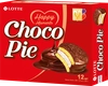 Печенье LOTTE Choco Pie бисквитное в шоколадной глазури, 12х28г - фото 3