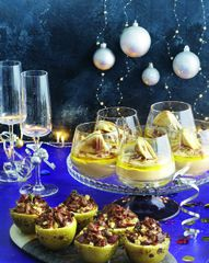 Мусс из&nbsp;баклажанов в&nbsp;стаканчиках, с&nbsp;чипсом из питы