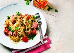 Паста с тунцом и&nbsp;артишоками