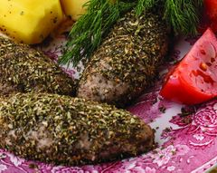 Куриные колбаски