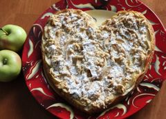 Королевская ватрушка с яблоками
