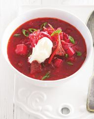 Борщ с квашеной капустой