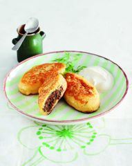 Картофельные зразы с печеночной начинкой