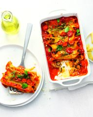 Каннеллони с травами и грибами
