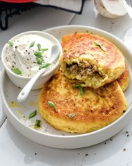 Картофельные зразы с грибами