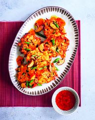 Котлетки из тофу с&nbsp;овощами