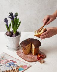 Кулич с&nbsp;оливками и&nbsp;вялеными помидорами