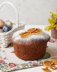 Кулич с&nbsp;апельсинами