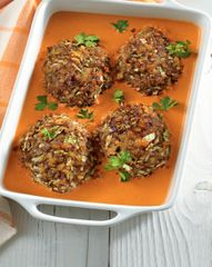 Ленивые голубцы с фаршем и рисом