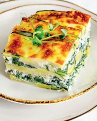 Лазанья из цукини