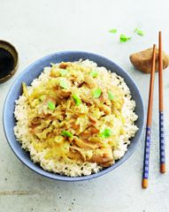 Оякидон из куриных бедрышек