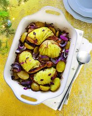 Окорочка, запеченные под ананасом