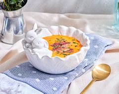 Пасхальный суп с печеночными клецками